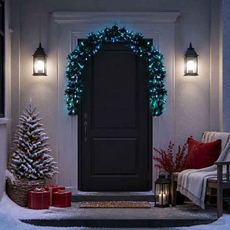 Artificial Wreath, Christmas Garland