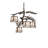 Jamisa 4 - Light Tiered Chandelier