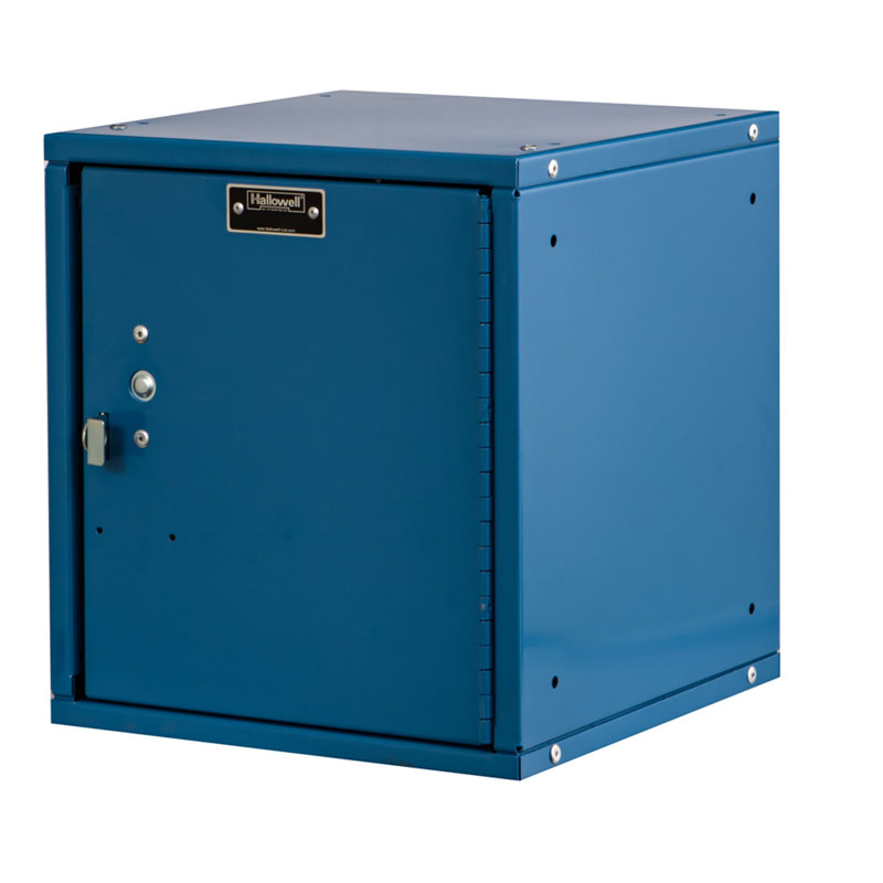 Casier large 1 niveau 1 Cubix, Bleu marine, Oui