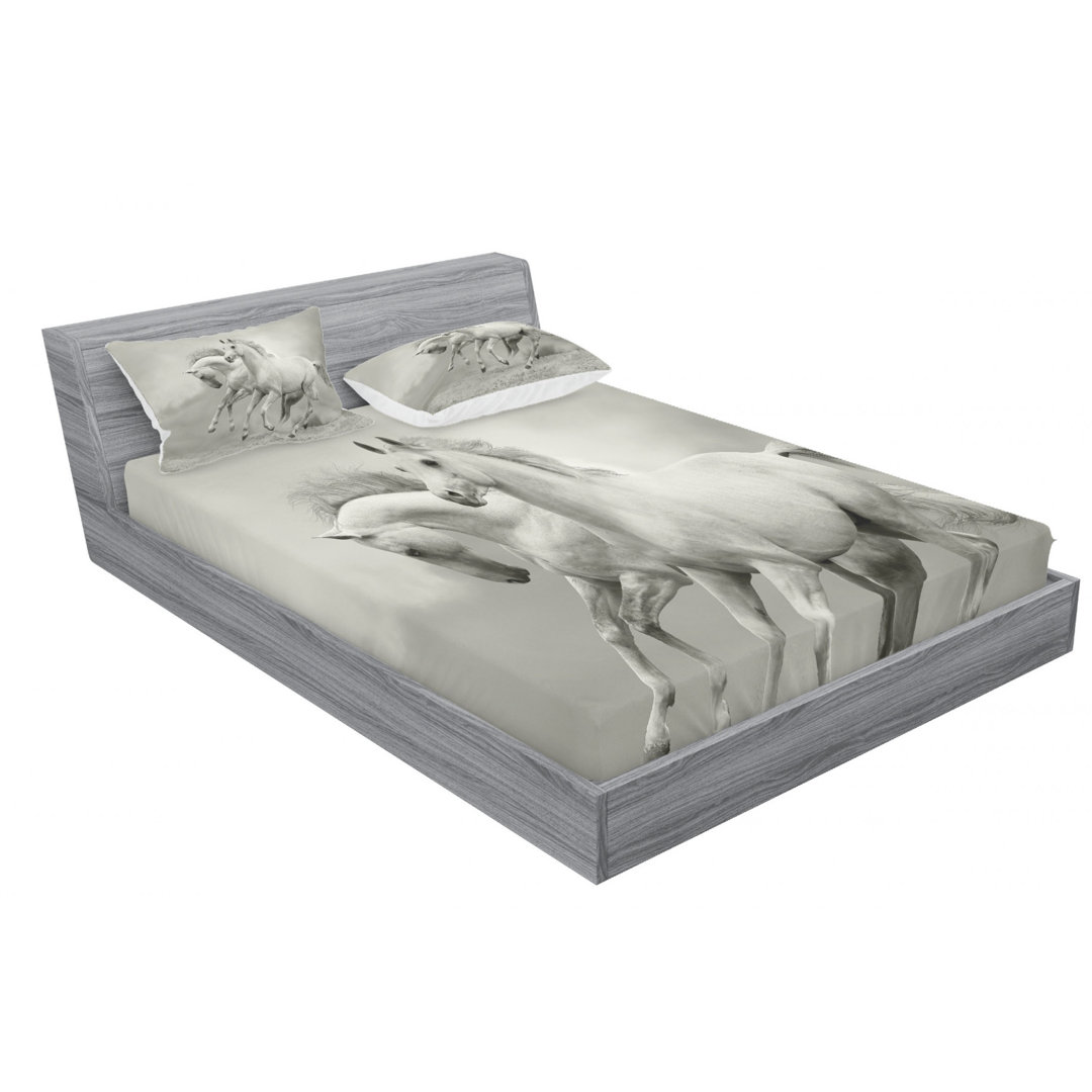 Microfiber Sheet Set Ambesonne 