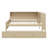 Wood Daybed With Storage Shelves And Trundle