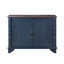 Console d'entrée de 40 po avec tablette de rangement amovible - Bleu marine et brun - Multifonctionnelle et réglable