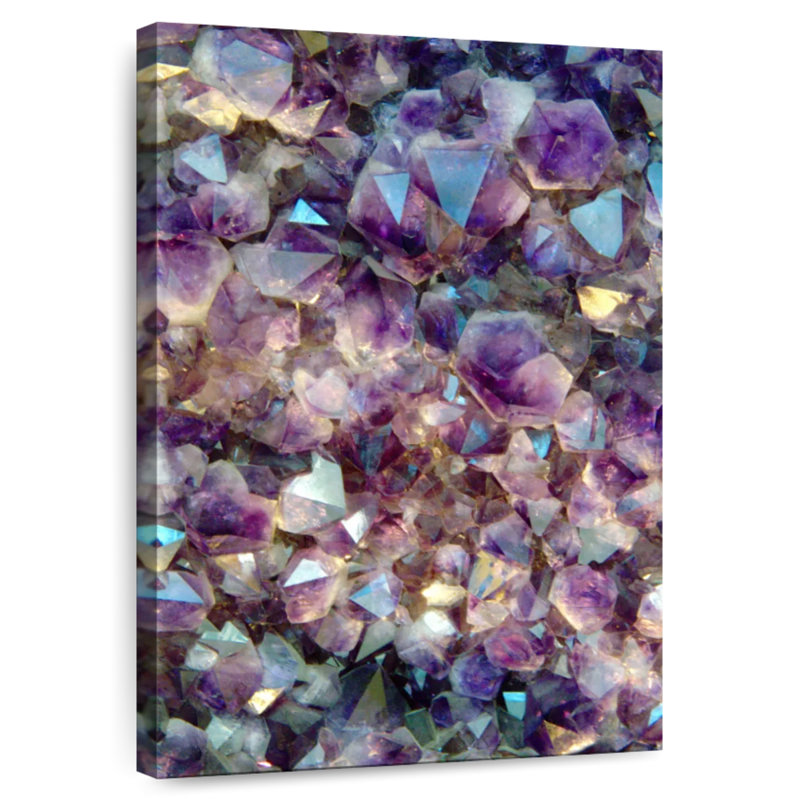 Alvord Pink Quartz Crystals, 48" H x 32" W
