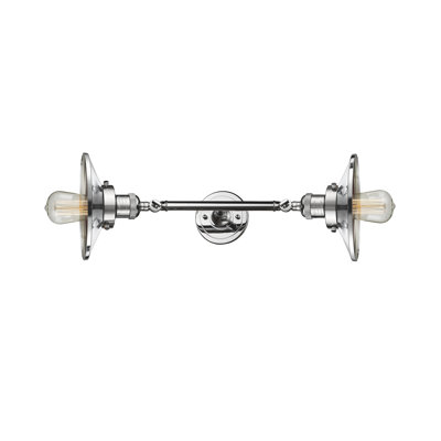 Éclairage pour meuble-lavabo 2 lumières rétro Elva
