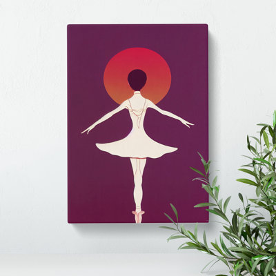 Solo Ballerina - Wrapped Canvas