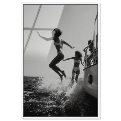 Liquid Gravity Print by Oliver Gal
