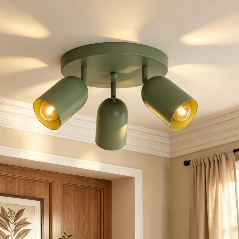 Spot de plafond triple à 3 lumières