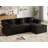 Corduroy Modular Cloud Sofa, Modern Upholstered Couch with No Assembly Required-1941423388-1943774611