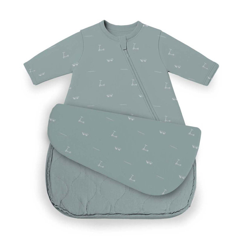 Sac de couchage à poil long transitionnel à emmailloter - Oie / 0,5 TOG, 0,5 TOG, Oie