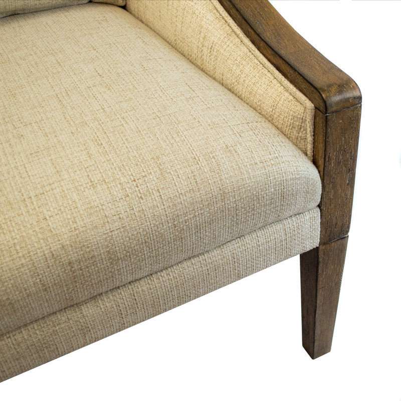 Fauteuil d'appoint OS Home Occasional , Mélange de polyester crème