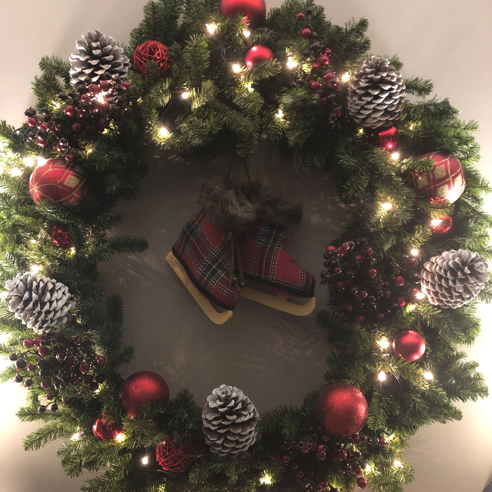 48" Pine Wreath