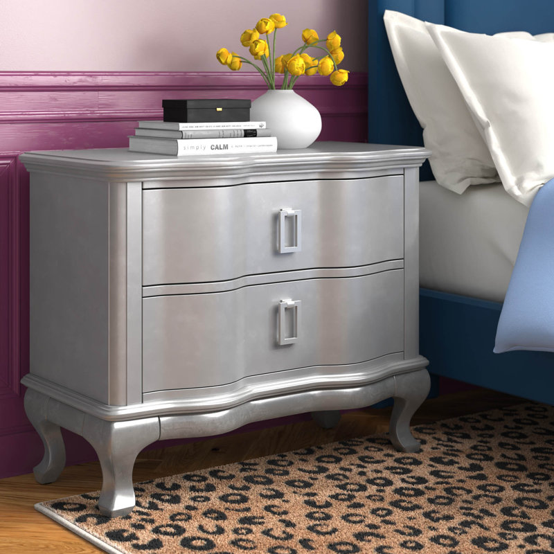 Daphne 33.5'' W Solid Wood Nightstand