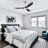 3-Blade Modern Farmhouse Smart LED Ceiling Fan with Dimmable Light and Remote Control-647101854-638042302