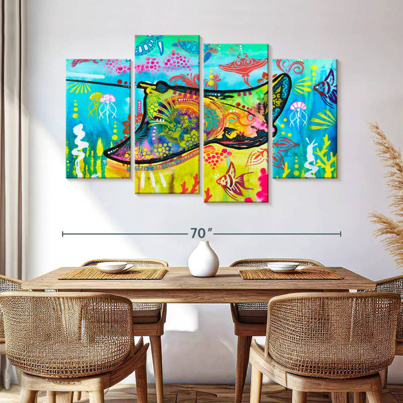 Brampt Sting Ray, 42" H x 68" W