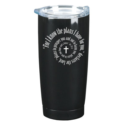 Dicksons Inc 20oz. Double Wall Insulated Stainless Steel Travel Tumbler