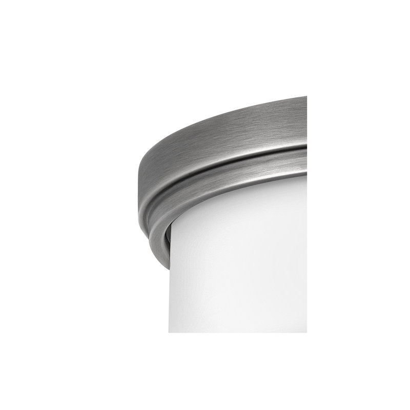 Montrose Two-Light Flush Mount Ceiling Light, Antique Nickel