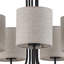 Severs 5 - Light Shaded Chandelier