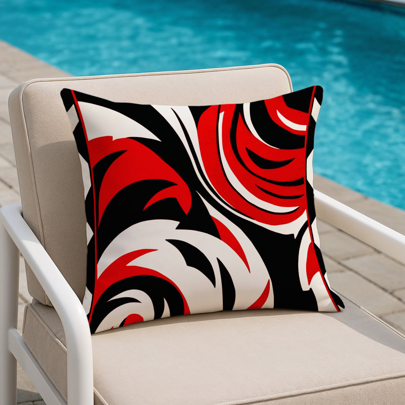 Phantom Blaze Indoor And Outdoor Throw Pillow, Square 20"