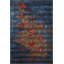 Blue Themed Abstract Design Floral Patterned Creative Modern Decorative Carpet-798853617