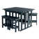 Arbnora 6 Piece Counter Height Dining Set