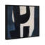 Contours of Silence I Canvas Abstract Print by Oliver Gal, Black Frame, 12 x 12-931835906-931835914