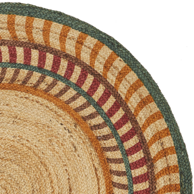 Hand Braided Jute Area Rug - Remy