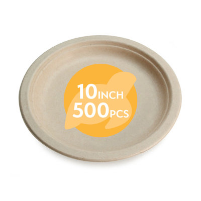 Disposable Bamboo Dinner Plate