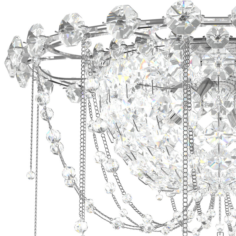 Chrysalita 4 - Light Flush Mount, Spectra Crystal Clear