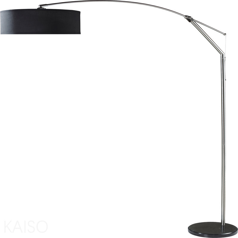 81"H Black Arch With Adjustable Body Floor Lamp (1pc/Ctn) (3.03/24.96)