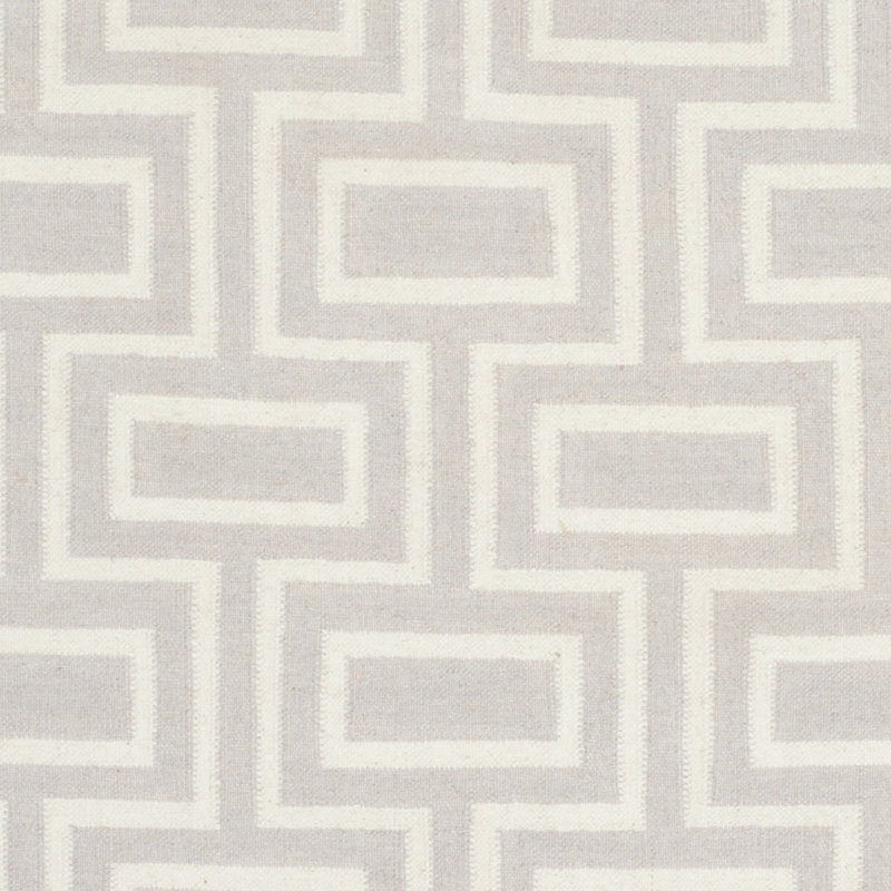 Mars Geometric Wool Hand Woven Area Rug, Square 183 cm