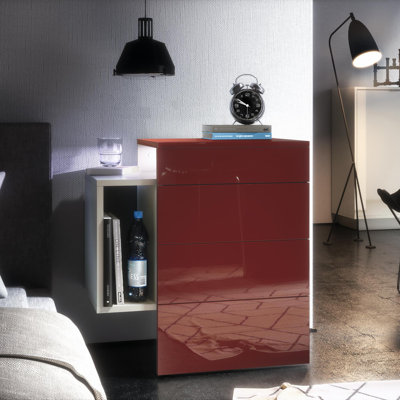 Mcardle 2 Drawer Bedside Table