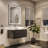 Juarez 36" Wall-Mounted Single Bathroom Vanity Set-25593322