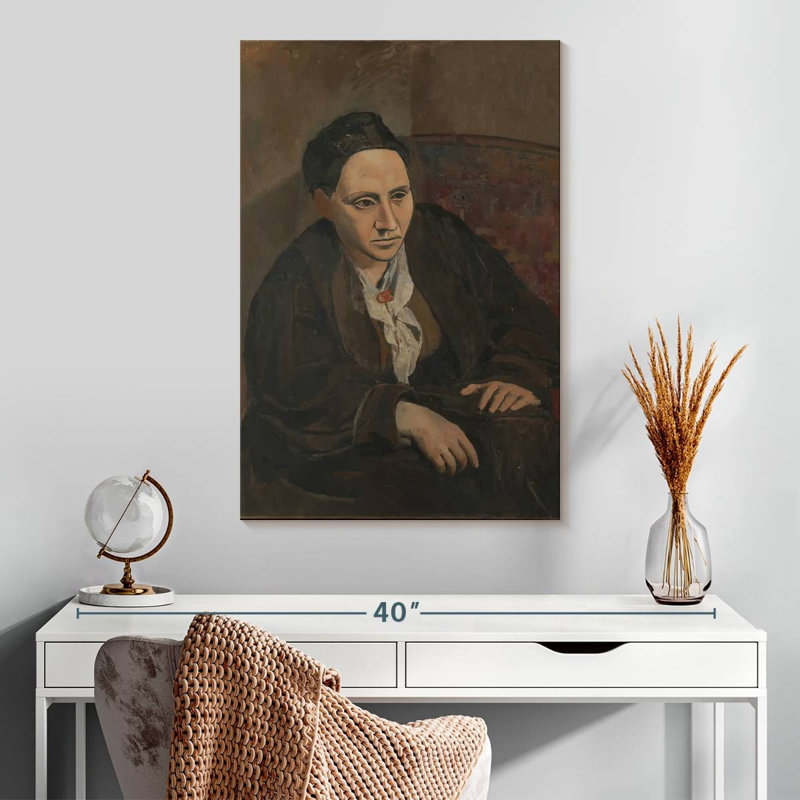 Leisha Gertrude Stein, H 30 po x l 20 po