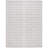 Vermont Hand Woven Wool/Cotton Geometric Rug in Ivory/Blue-724185796