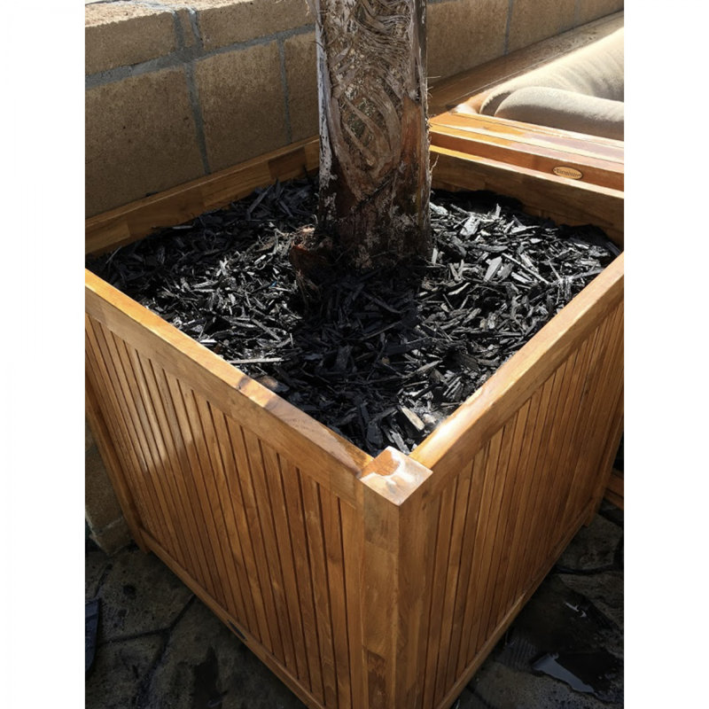 Boîte à fleurs en bois