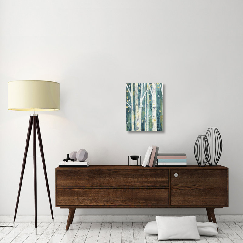 " Birches " by Julia Purinton, 24" H x 18" W