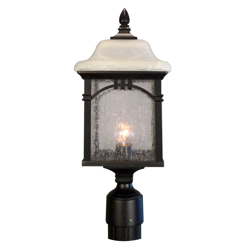 Tête de lanterne 1 lumière Sonoma, Moyen, Noir