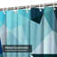 Rideau de douche avec 12 crochets Light-1916654999