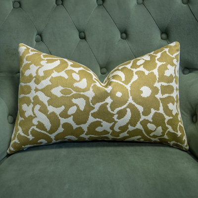 Tailles de coussins décoratifs à motif floral crème Thomas Collection®