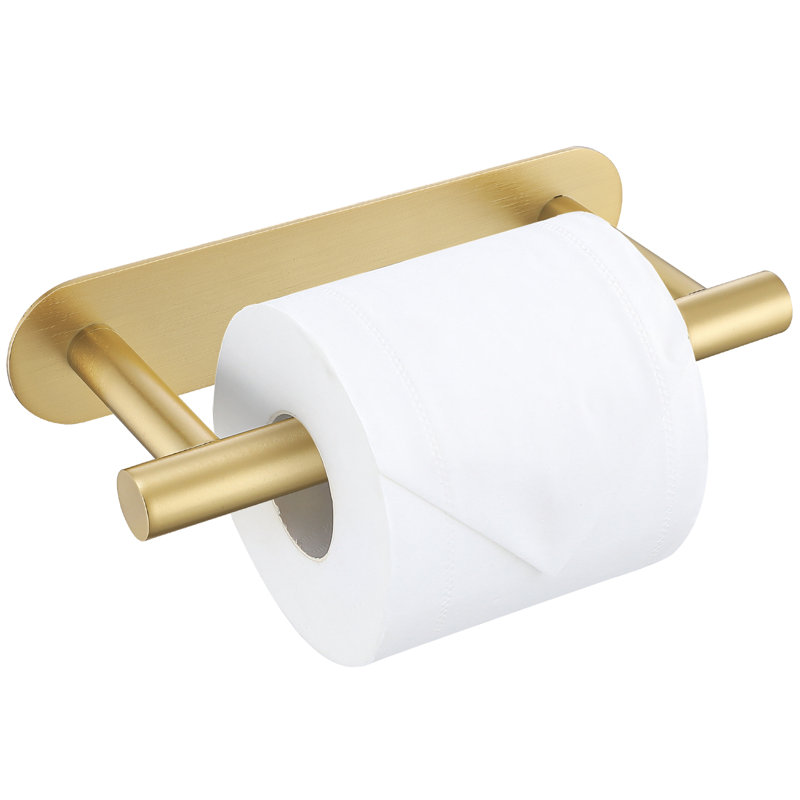 Wall Mounted Toilet Paper Holder, Polished Chrome