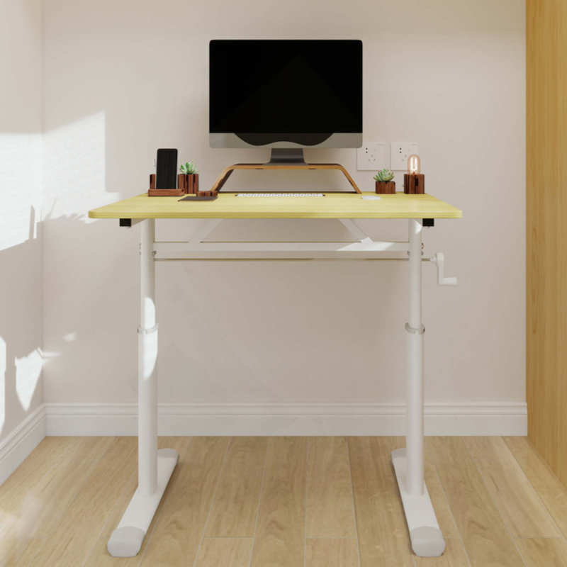 Bureau d'étude réglable adapté aux enfants et aux adultes, bureau à domicile multifonctionnel réglable en hauteur, conception compacte