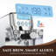 20-Bar Espresso Machine With Automatic Milk Frother, Lcd Display, And Customizable Brewing – Sleek Design For Home & Office