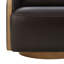 Fauteuil demi-tonneau pivotant l 32 po Nieve-1132893109