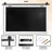  Rectangle Modern Solid Wood Farmhouse Accent Mirror-1925107319-1925107304