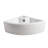 Elanti 12.25'' White Porcelain Specialty Bathroom Sink with Overflow