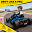 AIYAPLAY 24V Electric Go Kart Drift Mode Slow Start for 6-12 Years-120543627