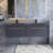 Torrianna 59.05'' Double Bathroom Vanity with Solid Surface Top-752720720-752720719-752720718