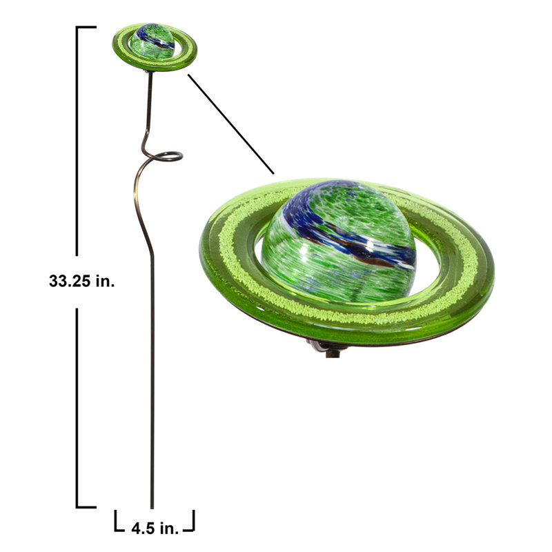 Weather Resistant Metal Abstract Garden Stake