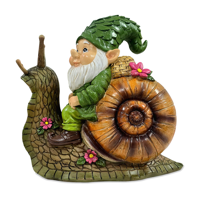 Statue de jardin verdoyant mignonne The Gnome