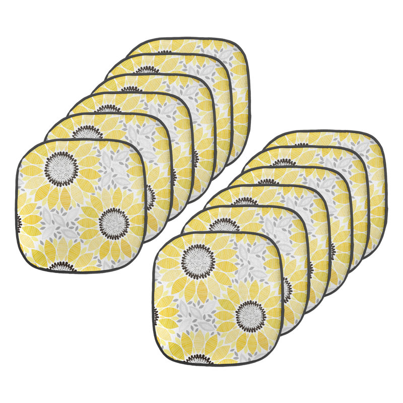 Coussin de siège papillon